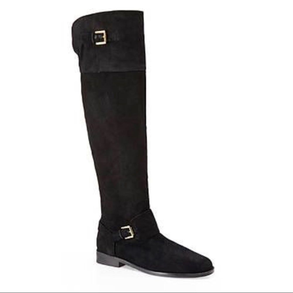 Ralph Lauren Jeannette over the knee boot suede 6